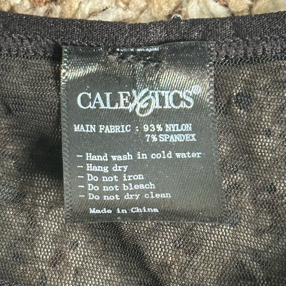 CalExotics Sheer Black Rhinestone Mesh Tank‎ | Festival Rave Club - Picture 7 of 7